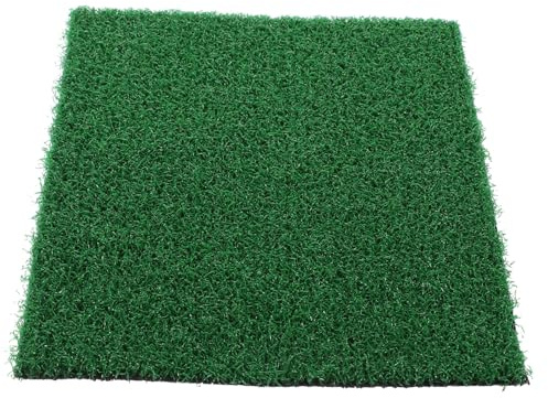 BESPORTBLE 2pcs Imitation Turf Artificial Grass Mat for Aquariums Realistic Turtle Basking Platform Home Landscaping Decor Lightweight Easy to Clean for Fish Tanks