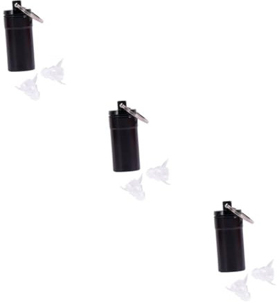 minkissy 3pairs Silicone Filter Earplug for Musician Noise Reduction Hearing Protection Earbud Reusable for Sleep and Daily Use