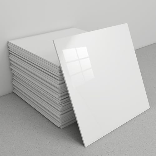 Carreaux muraux autocollants, Lot de 30 carreaux crédence adhésifs en PET, imitation marbre, x cm (12 12 pouces)(B7)