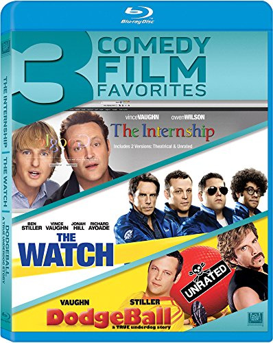 Vince Vaughn Triple Feature (The Internship / The Watch / Dodgeball: A True Underdog Story) [Blu-ray]