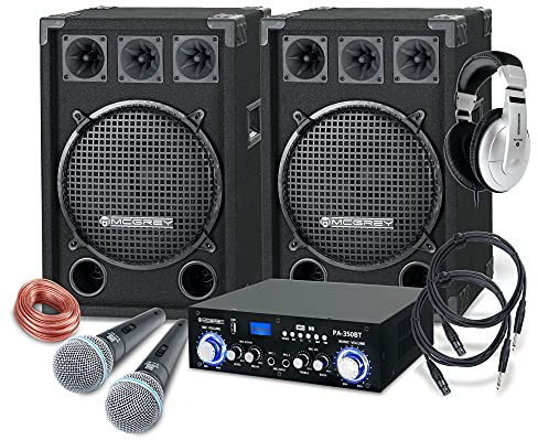 McGrey DJ Karaoke Set Completo Party-2000 1200W