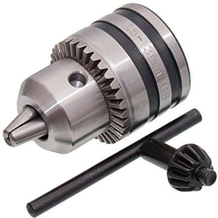 Zahnkranzbohrfutter 1,5-13 mm Konus B16 Bohrfutter mit Schlüssel