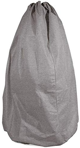 AFP Wintervlies-Thermomantel, Stein, Ø 70 x 150cm, 50g/qm Gartenvlies atmungsaktiv/Rosen, Kübelpflanzen überwintern/Frostschutz Pflanzen/Reißverschluss & Kordel / 2 Jutesäckchen gratis