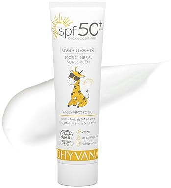 Sonnenfilter SPF50PLUS Kinder 100% Mineral und Natur.