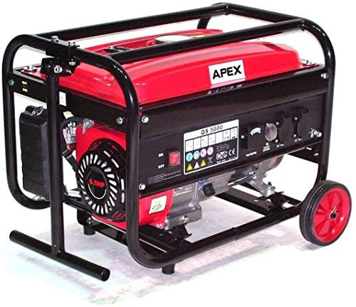 06262 Generador de energía de gasolina 3000 con chasis generador de emergencia portátil AWZ