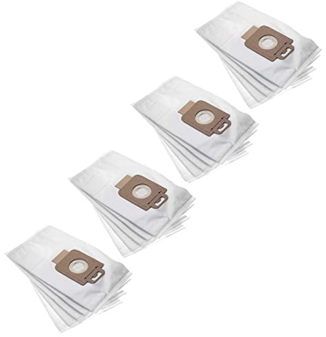 vhbw 20x Sacs compatible avec Nilfisk Select Classic | Superior, Comfort, Comfort Parquet aspirateur - 27,9cm x 25,5cm blanc