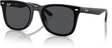 Ray-Ban RB4420 Sunglasses, Black/Dark Grey, 65 mm