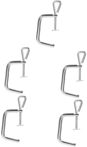 Warmhm 5pcs Pasta Maker Fixing Clip Replacement for Noodle Maker Easy Install Pasta Machine Accessory