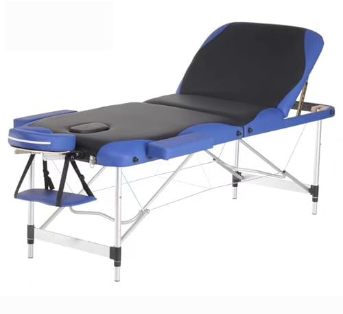 CAFIEDR Einfach zu installierende, tragbare Massageliege aus Aluminium. Massageliegen-Set (A)