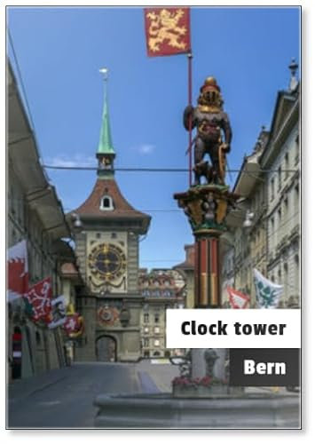 Uhr, Bern, Kühlschrankmagnet