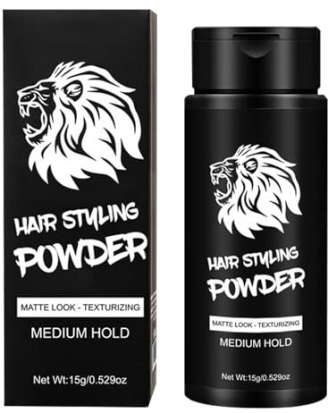 Polvo para peinar el cabello,Polvo para el cabello para hombres | Polvo voluminizador para el cabello - Polvo texturizante de larga duración para el cabello, polvo para peinar la línea del cabello, 15