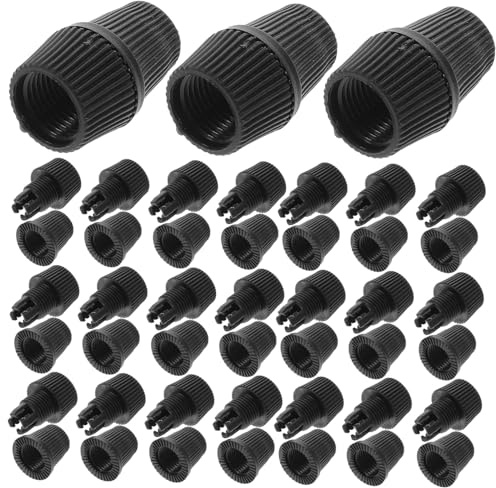 Cabilock 100 Sets Strain Relief Cord Grips for Pendant Lights Heat Resistant PP Cable Glands Secure Wire Clamps for Ceiling and Hanging Light Cables Loosening Electric Wire Protector
