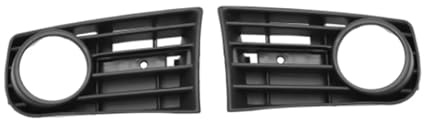 Viviance 1 Paar Frontstoßfänger Nebel Licht Grille Abdeckung kompatibel mit VW Golf 5 MK5 2005 2006 2007 2008 2009
