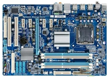 Spelmoderkort Fit For Gigabyte GA-EP43T-S3L Moderkort EP43T S3L LGA 775 DDR3