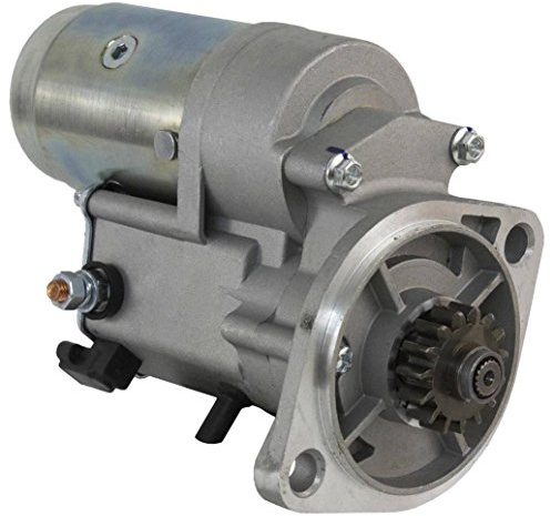 RAREELECTRICAL Starter Motor 12 Volt Compatible with John Deere 990 Tractor 110 Tlb Backhoe Yanmar 4Tne84 Engine Am877284 Mia10300 Ty25234 Ty25235 Osgr Cw 15 Tooth