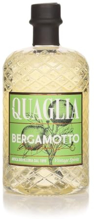 QUAGLIA - Bergamotto - Liqueur d'agrumes - 35% Alcool - Origine : Italie/Piémont - Notes de bergamotte & camomille - A déguster pur ou en cocktail - 70 cl