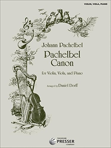 Carl Fischer Pachelbel, Johann - Pachelbel Canon for Violin, Viola and Piano Arranged by Danierl Dorff