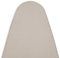 Encasa XO ricambio Copri asse da stiro con spessore 4 millimetri Feltro Pad - Beige - Cotone, elasticizzato, (si adatta standard Large schede di 125x39 cm) riflettente il calore