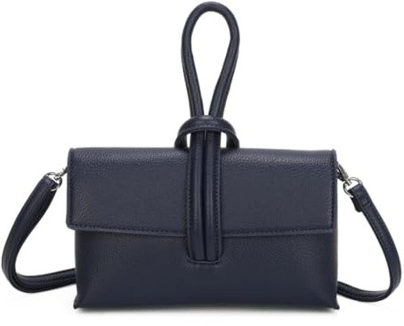 LeahWard Women's Faux Leather Cross body Bag, Loop Handle Bag