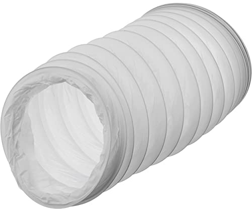 LIRAST Ø 150mm / 1m Lüftungsschlauch - PVC Flexschlauch - Abluftschlauch für Klimaanlage Wäschetrockner Abzugshaube