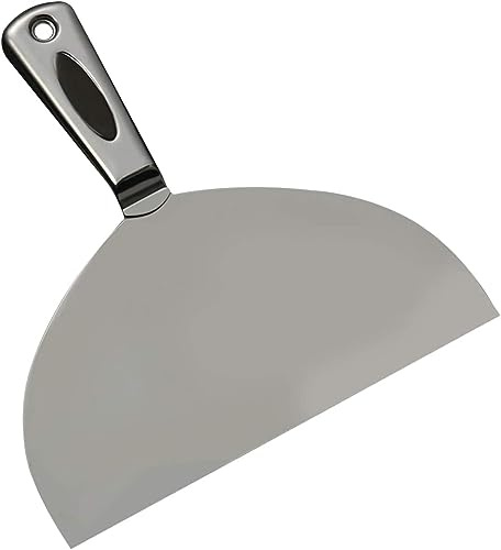 Spachtelmesser, Tapetenschaber, Metallspachtel, Schaberwerkzeug, Putzkelle, Spachtelmesser, Spachtelmesser, Metallschaber for die Endbearbeitung von Trockenbauwänden, Gipsabkratzen, Abziehbilder und T