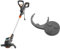 Gardena PowerCut 650/28 Elektro-Trimmer: Rasentrimmer mit 280 mm Schnittkreis & Radsatz für Trimmer: Räder für Rasentrimmer, einfaches Einsetzen