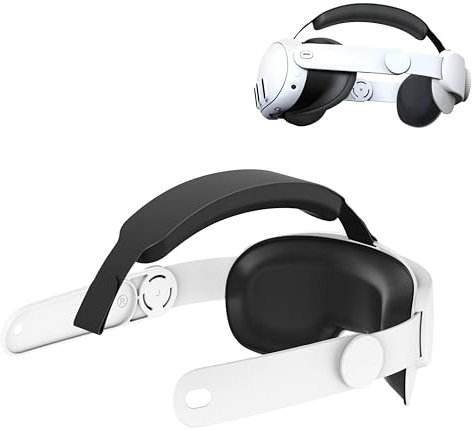 LICHIFIT Verstellbares Kopfband für Meta Quest 3 VR Headset, Zubehör, Kopfband, Komfort, Stress- und Gewichtsreduzierung, Elite-Gurt-Ersatz