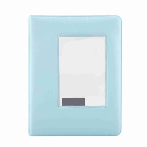 Mini álbum de Fotos, Álbum de Fotos 64 Bolsillos, Soporte para Tarjetas Fotográficas para Almacenamiento de Estuches de Fotos 7s/8/25/50s/90, Libros para Colocar Sus Tarjeta