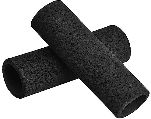 Amexo Poignées de Moto Universel en Mousse, Antidérapantes avec Guidon Anti-Vibrations pour VTT