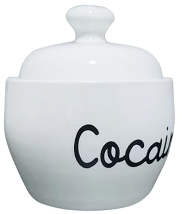 Veasbuu Azucarero de cerámica con tapa, dispensador de azúcar, recipiente de azúcar cubierto, recipiente moderno, cuenco de almacenamiento de azúcar, recipiente de azúcar de cerámica, azucarero con