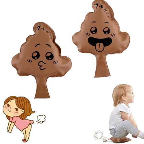 Rakiuty Cuscino per Scoregge,Cuscino Scorreggione,2 Pezzi ﻿