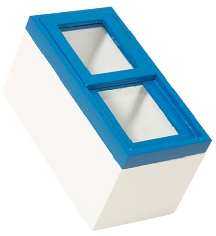 HONITANO Mini Refrigerador Decorativo De Madera para Casas De Muñecas Mini Congelador De Juguete para Adorno De Mesa y Obsequio Adecuado