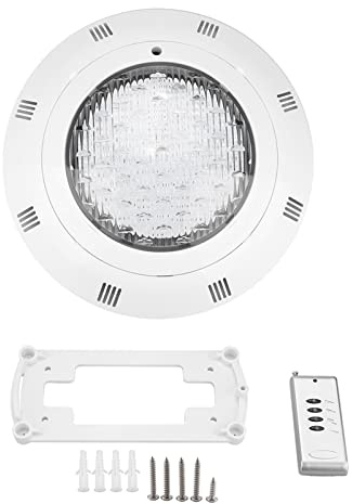 Aoresac Luz LED RGB para Piscina, 300 Cuentas SMD, Impermeable AC12V con Control Remoto, para Decoración de Piscinas Subacuáticas, Paisajes, Iluminación de Jardines