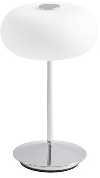 Lucande LED Anoriamit USB Anschluss dimmbar (spritzwassergeschützt (Design, Modern) in Chrom aus Glas (1 flammig) Wohnzimmerleuchte