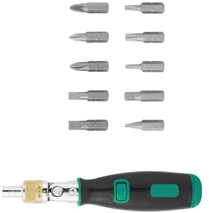Multifunctional 10 in 1 Ratchets Wrench Screwdriver Hand Tool Set Multi Angles Drive Multibits Ratcheting Screwdriver Precisions Set