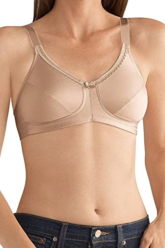 Amoena womens Rita Wire-free With Coolmaxa Pockets Bra, Nude, 36D US