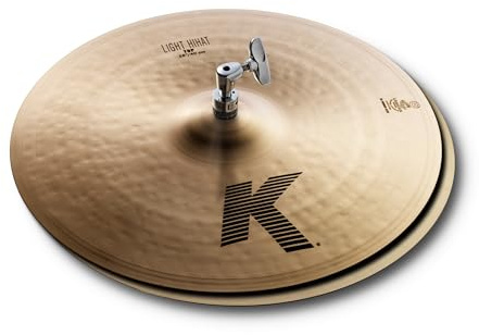 Zildjian K0926 16 K Light Hi-Hats Cast Cymbals