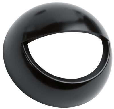 Esy-lux Abdeckkappe für Bewegungsmelder / schwarz / IP55 EM10041112