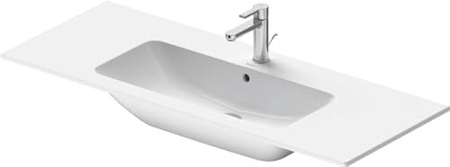 Duravit ME by Starck Waschtisch Weiß Hochglanz 1230mm