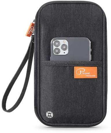 P.travel Passport Wallet Waterproof Family Travel Passport