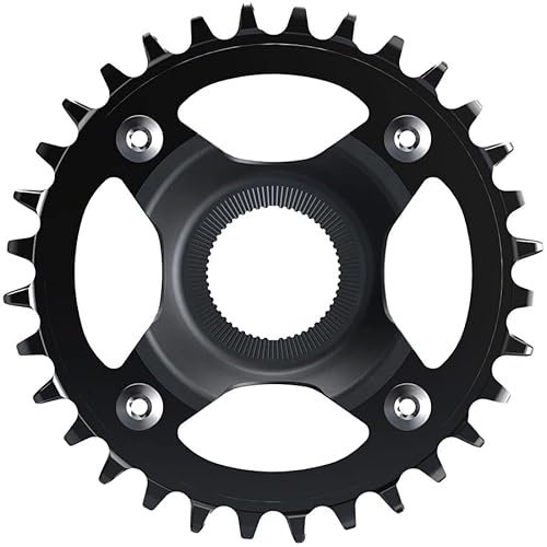 SHIMANO Steps CR-EM800 Chainring - 32T Without Chainguard, 55mm Chainline, Black