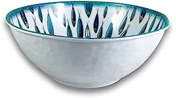 ARCA, Ciotola in Melamina, Per la Tua Tavola, Collezione Fish, 28x10 cm