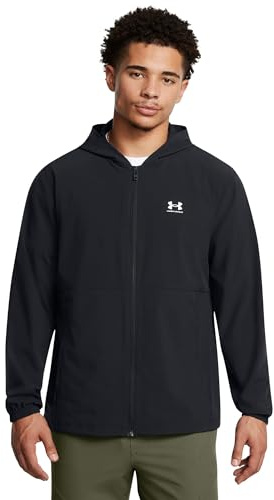 Under Armour 1386555-1-MD UA Vibe Woven Windbreaker Black MD