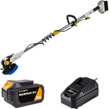 18V Twin Brush - Akku-Reinigungsbürste Teleskopierbar