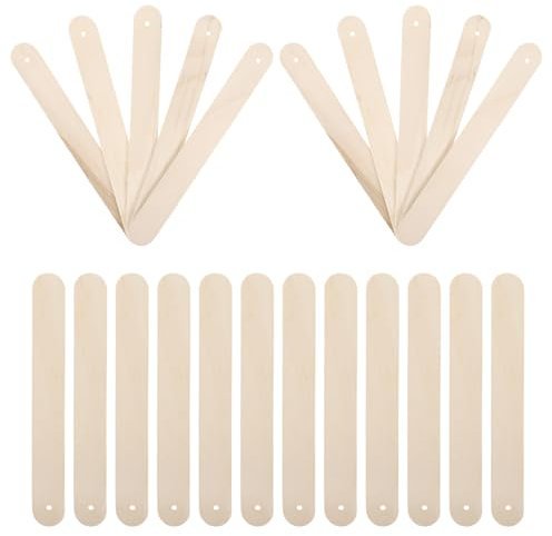 Happyyami 100 Stück Bienenstock-bastelstäbchen Stäbchen Für Projekte Holzstäbchen Eiscreme-herstellungsstäbchen Runde Bastelstäbchen Nicht Klebend Leicht Zu Reinigen