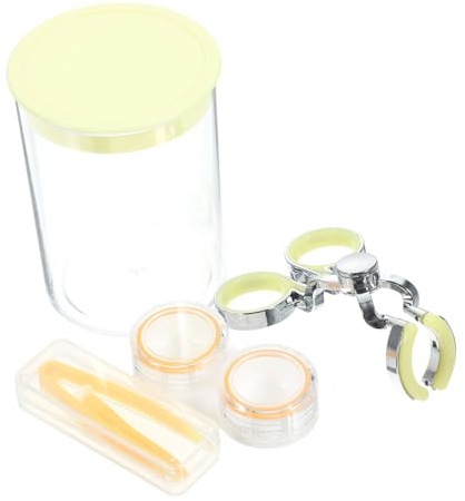 Ipetboom Kit Bastoncino per Lenti a Contatto Giallo in Plastica Abs Aspirazione Facile e Risparmio per Rimozione Semplice delle Lenti a Contatto