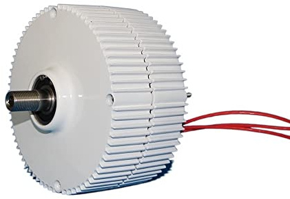 Aerogenerador Eolico Generador de imanes permanentes sin engranajes de baja velocidad, 500w, 600w, 12V, 24V, 48V, alternadores de CA, generador de turbina de viento Horizontal, Windmil DIY(Without Bas