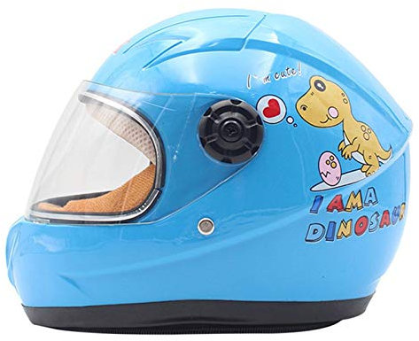 Balscw Motorradhelm Kinderhelm Klapphelme Full Face Integralhelme Mit Visier Scooter Helm Roller Fahrradhelm Racing Helm Geeignet Mountainbike Skaterhelm BMX Scooter Jungen Bike Helmet