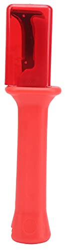 Fafeicy Cuchillo Pelacables Profesional con Funda de Protección, Mango Aislado 18 cm, Hoja de Acero Alto Carbono para Electricistas