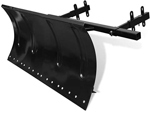 KOIECETA Schneeschild für Schneefräse Verstellbar 100x44cm 85cm Schneeschieber